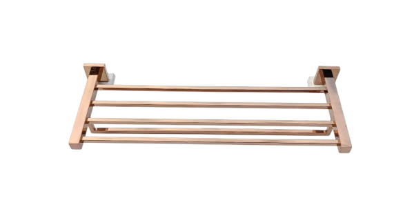 Giàn Khăn Inox 304 Đồng Đỏ Vuông Bóng 71515-2