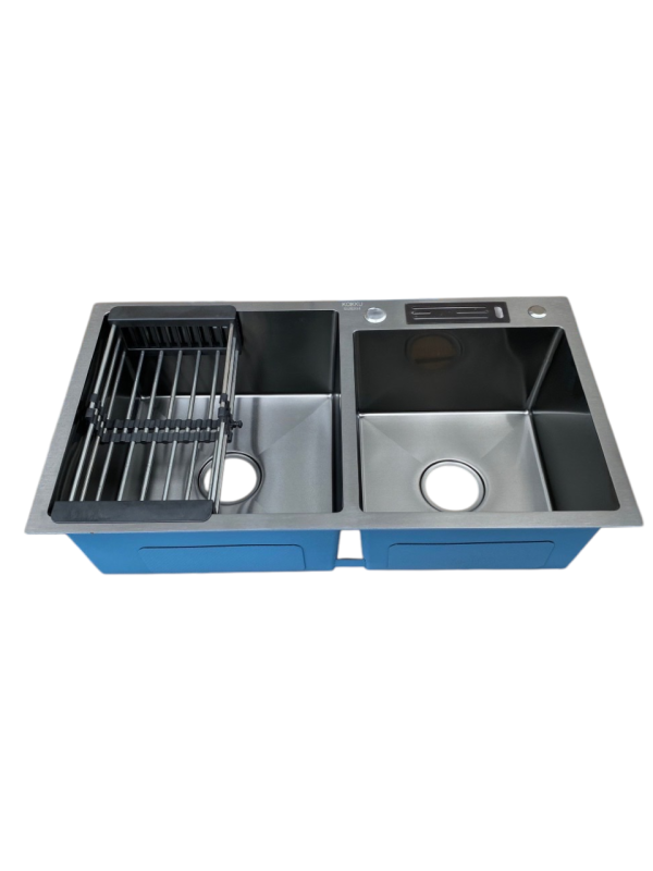 Chậu Rửa Bát 2 Hố Lệch 8245-9