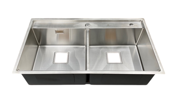 Chậu Rửa Bát Nhật 2 Hố Cân 86x48.5