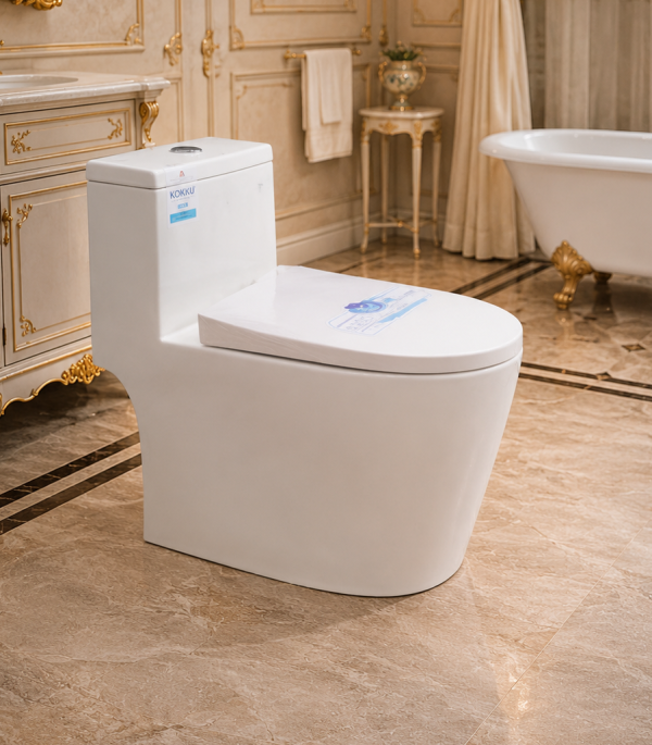 Bồn cầu liền khối 823 (két thấp)