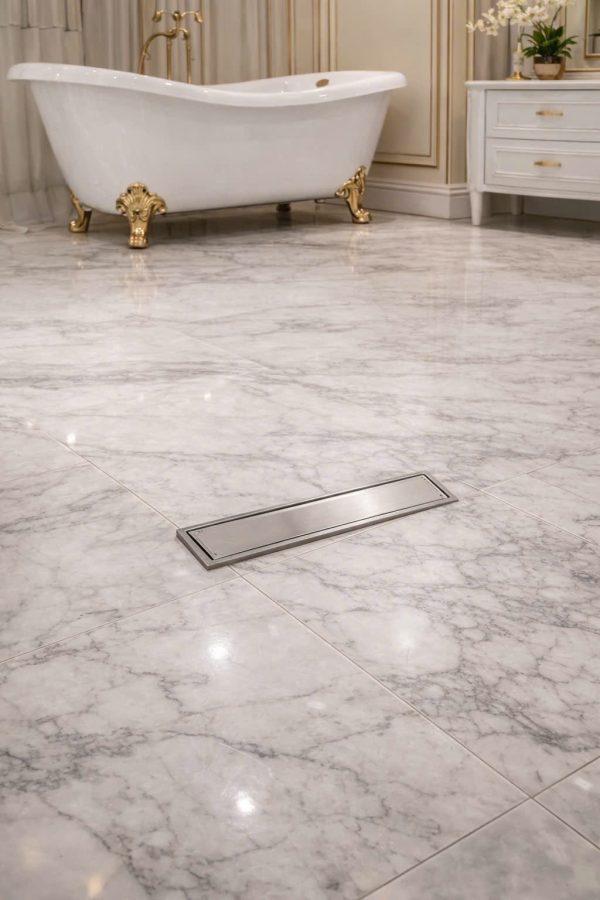 Ga Thoát Sàn Công Nghiệp 30x8 - Âm Lỗ Thoát Lệch