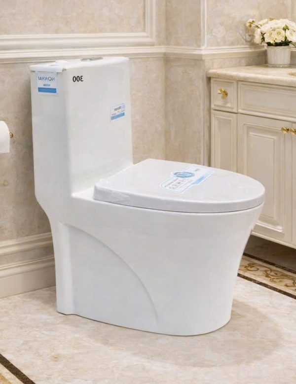 Bồn cầu liền khối 6699 (Thoát đứng - Thoát ngang)