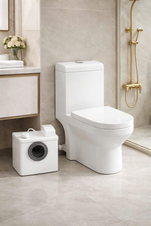 Bồn cầu liền xử lý chất thải 3012
